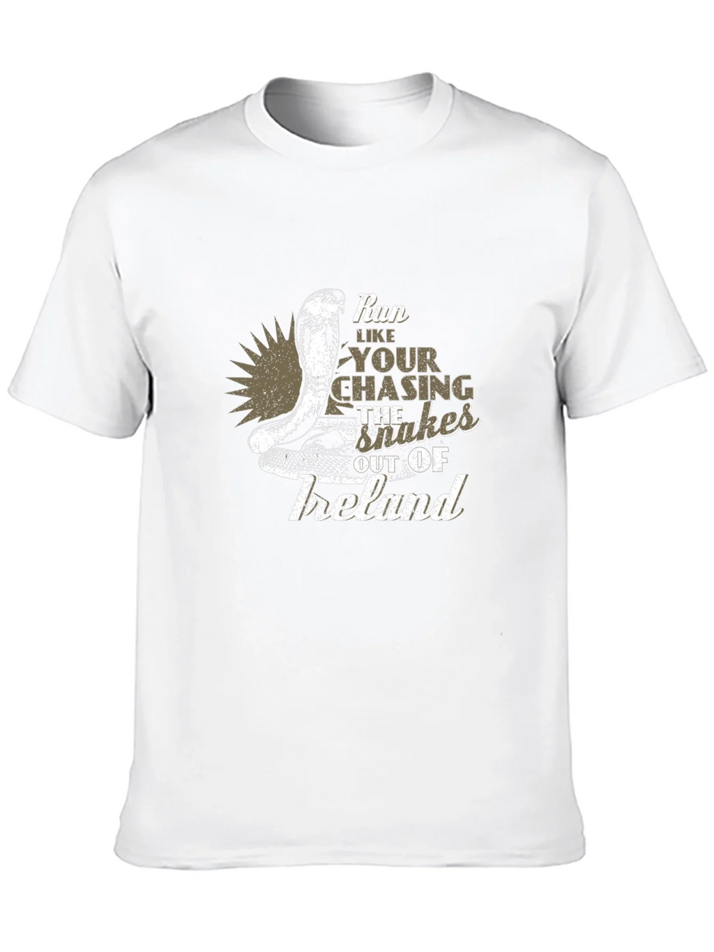 Run Like Youre Chasing Snakes T-Shirt product image 9