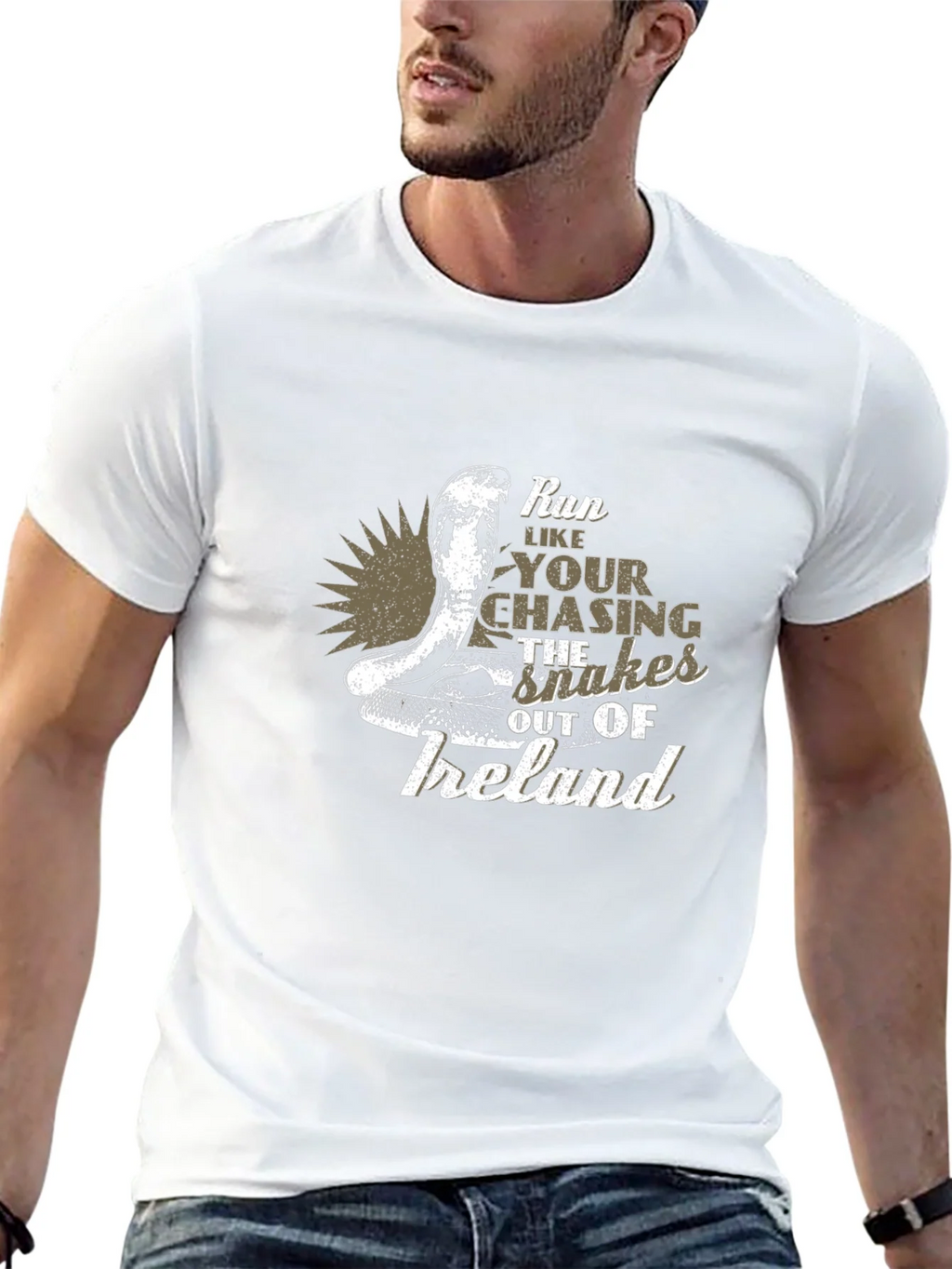 Run Like Youre Chasing Snakes T-Shirt product image 12