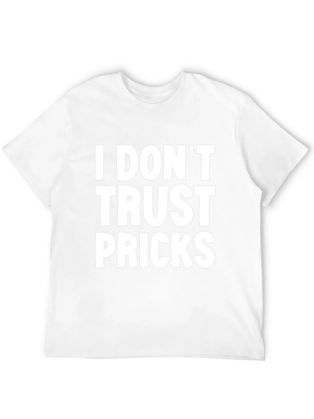 I Dont Trust Pricks Graphic Tee - Black product image 11