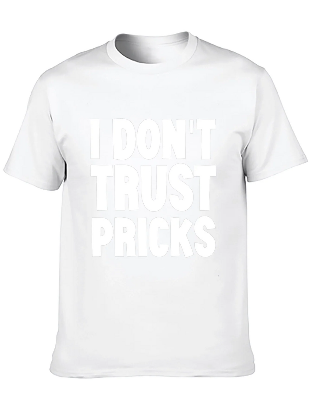 I Dont Trust Pricks Graphic Tee - Black product image 9