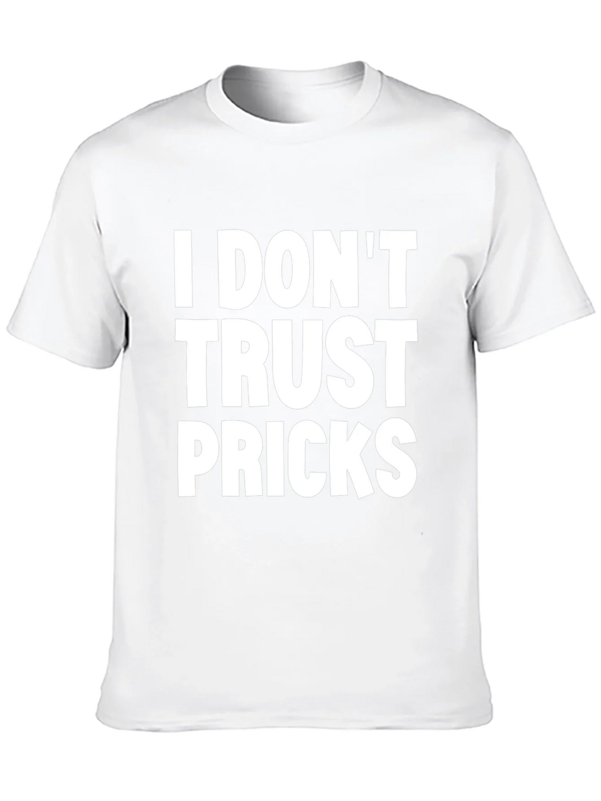 I Dont Trust Pricks Graphic Tee - Black product image 9
