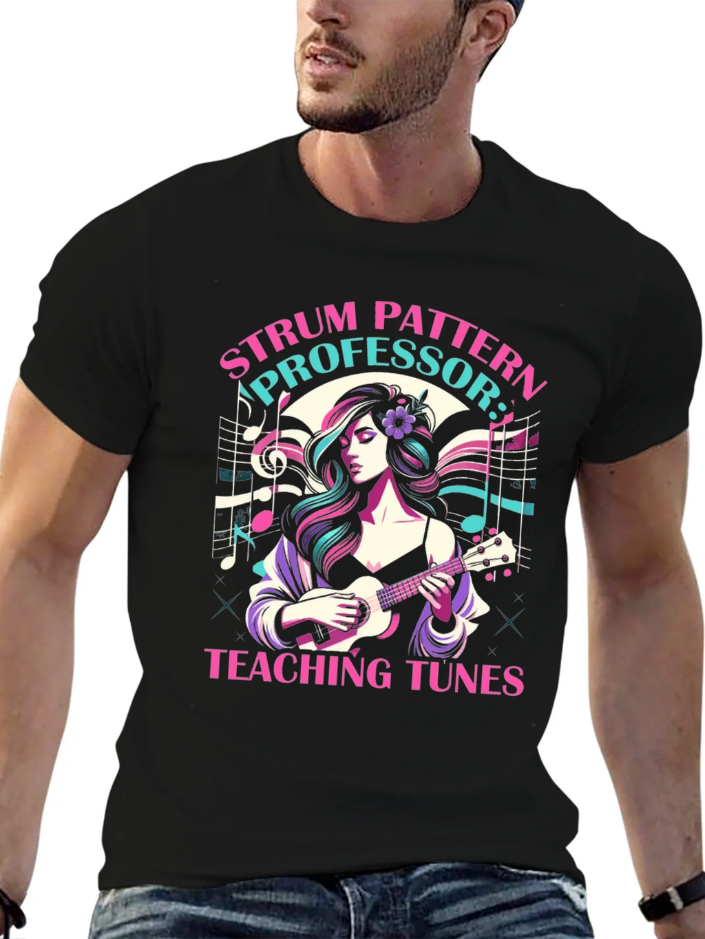 Strum Pattern Professor T-Shirt product image 6