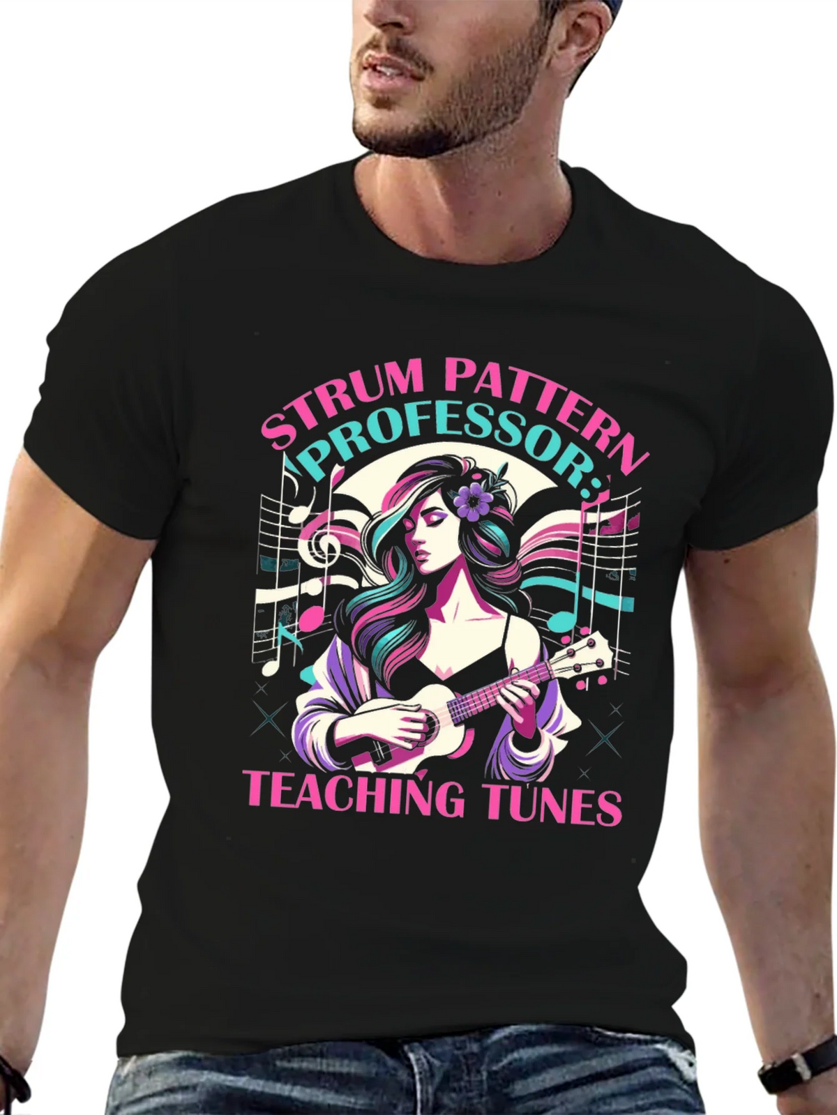 Strum Pattern Professor T-Shirt product image 6