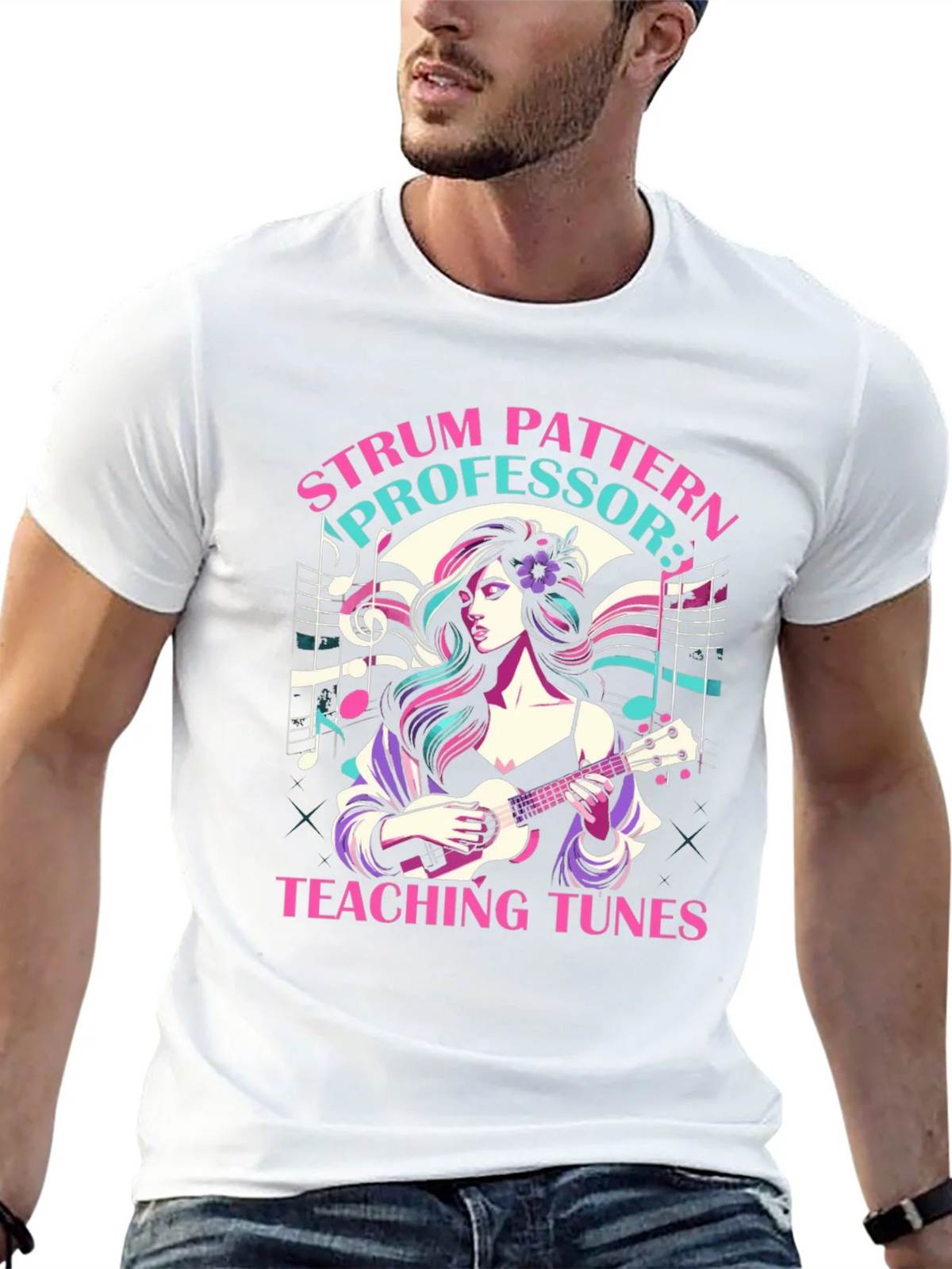 Strum Pattern Professor T-Shirt product image 12