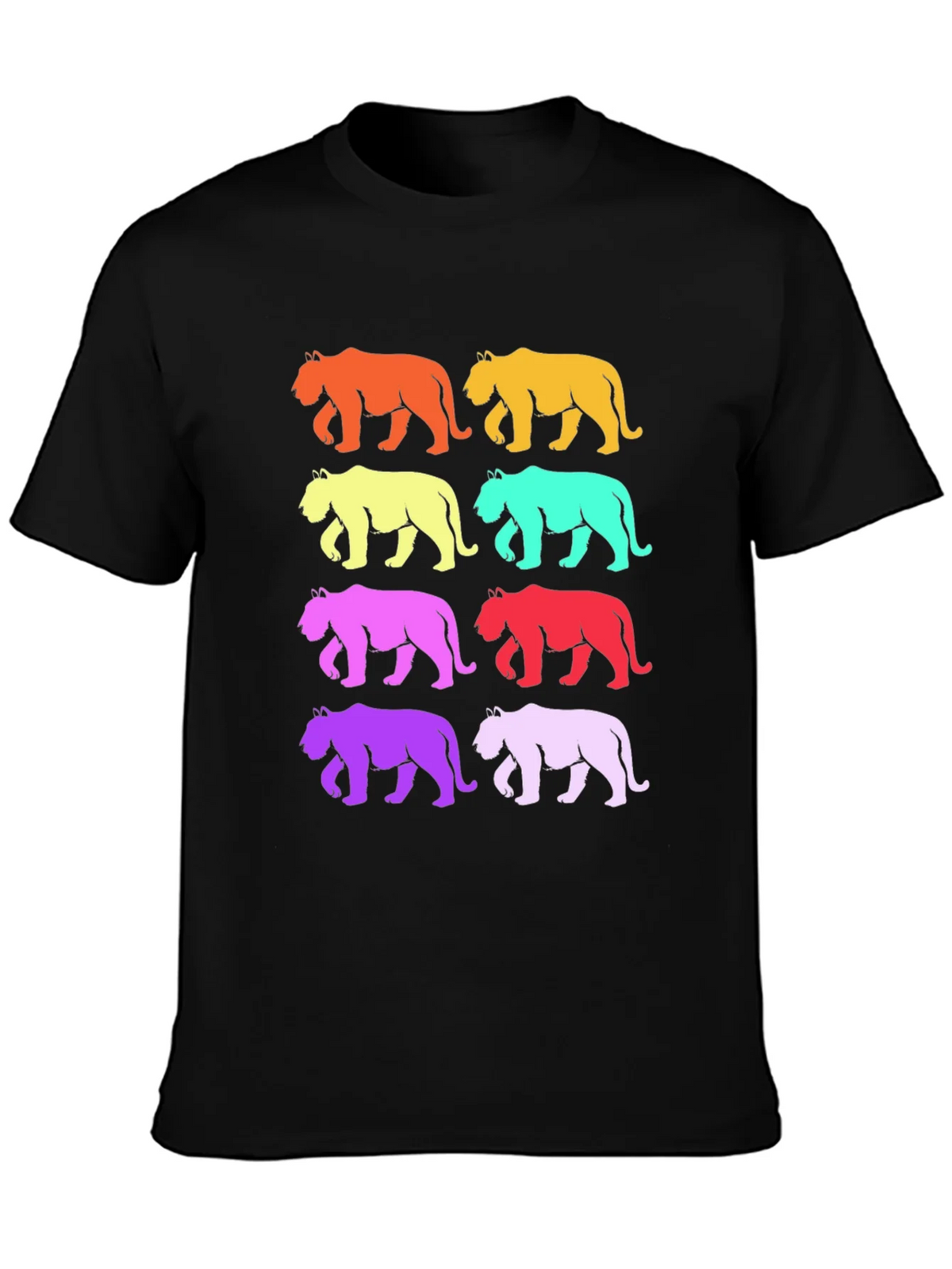 Retro Tiger Graphic T-Shirt product image 3