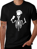 Chef Skeleton Graphic T-Shirt product image 1