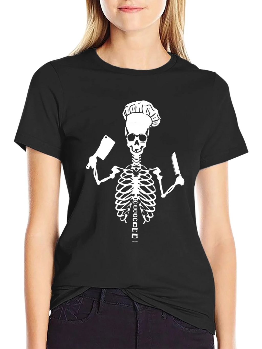 Chef Skeleton Graphic T-Shirt product image 2