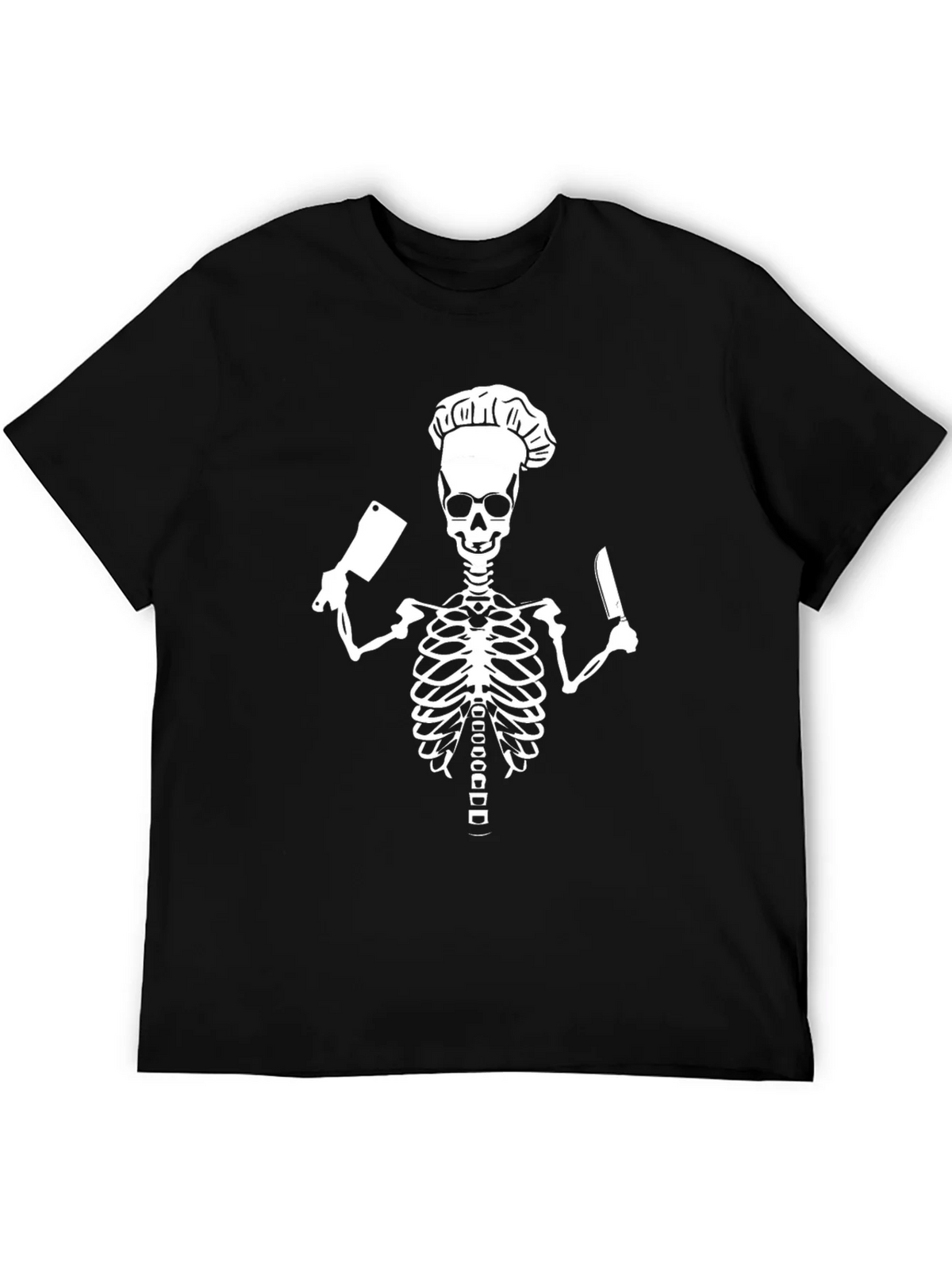 Chef Skeleton Graphic T-Shirt product image 5