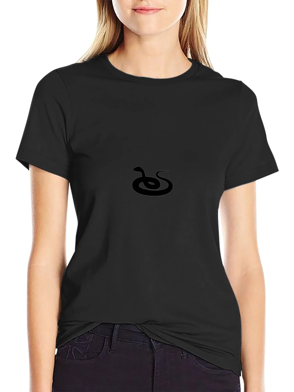 Black Snake Logo T-Shirt - Stylish & Versatile product image 2