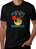 Hopeless Ramantic T-Shirt - Lucky Cat Ramen product image 1