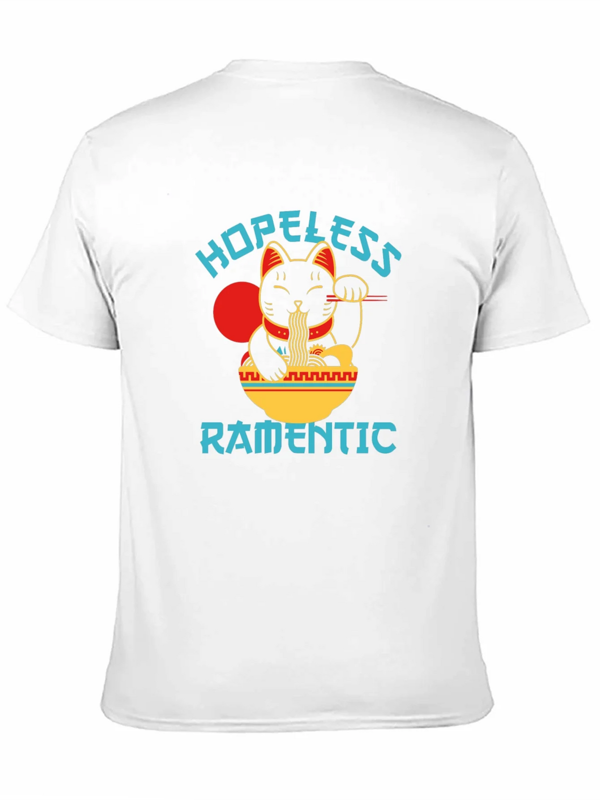Hopeless Ramantic T-Shirt - Lucky Cat Ramen product image 10