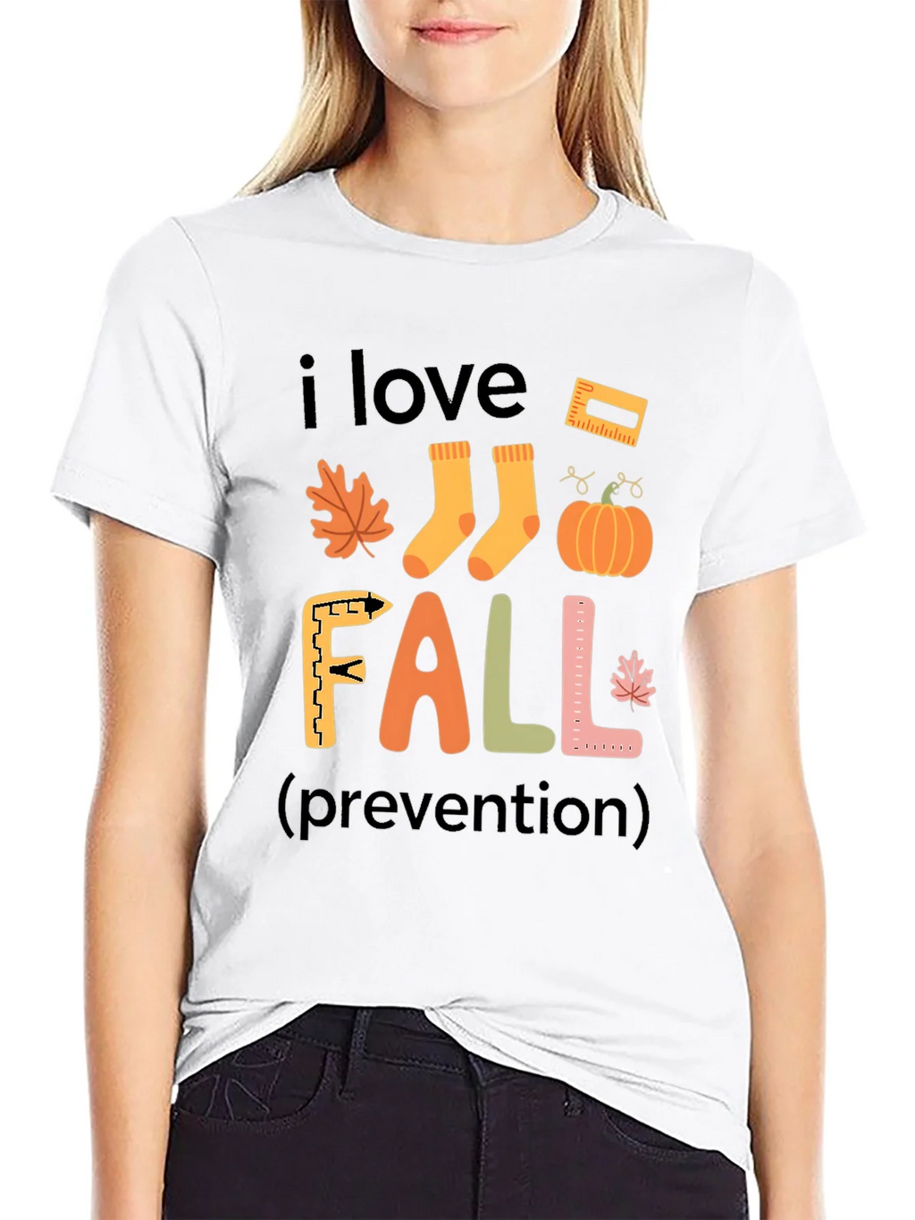 I Love Fall Prevention T-Shirt