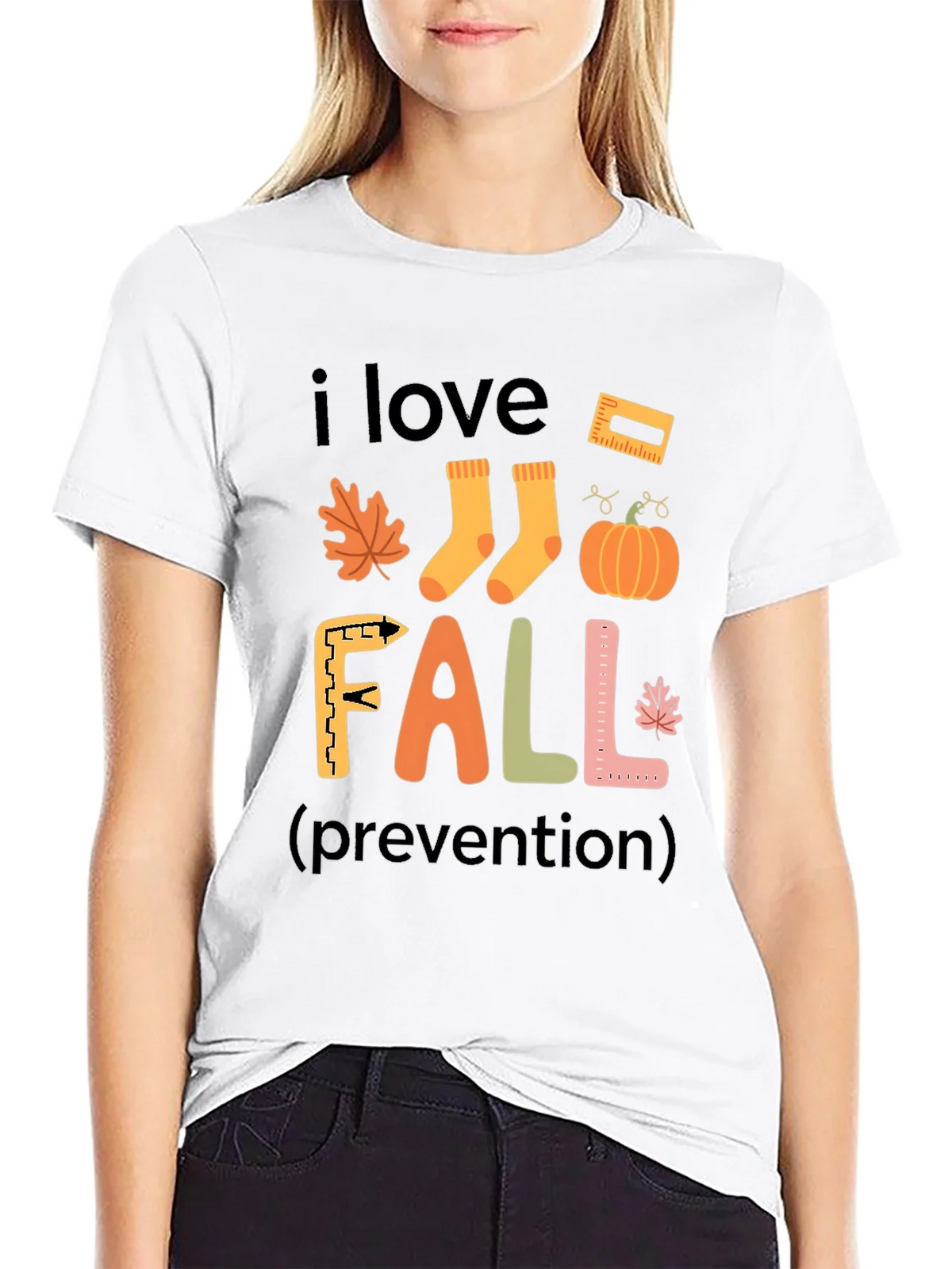 I Love Fall Prevention T-Shirt