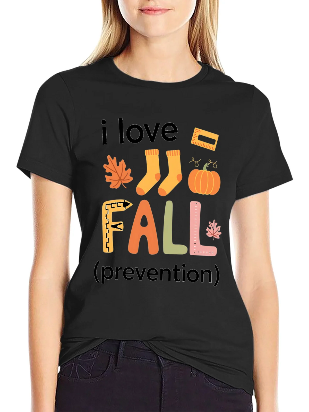 I Love Fall Prevention T-Shirt