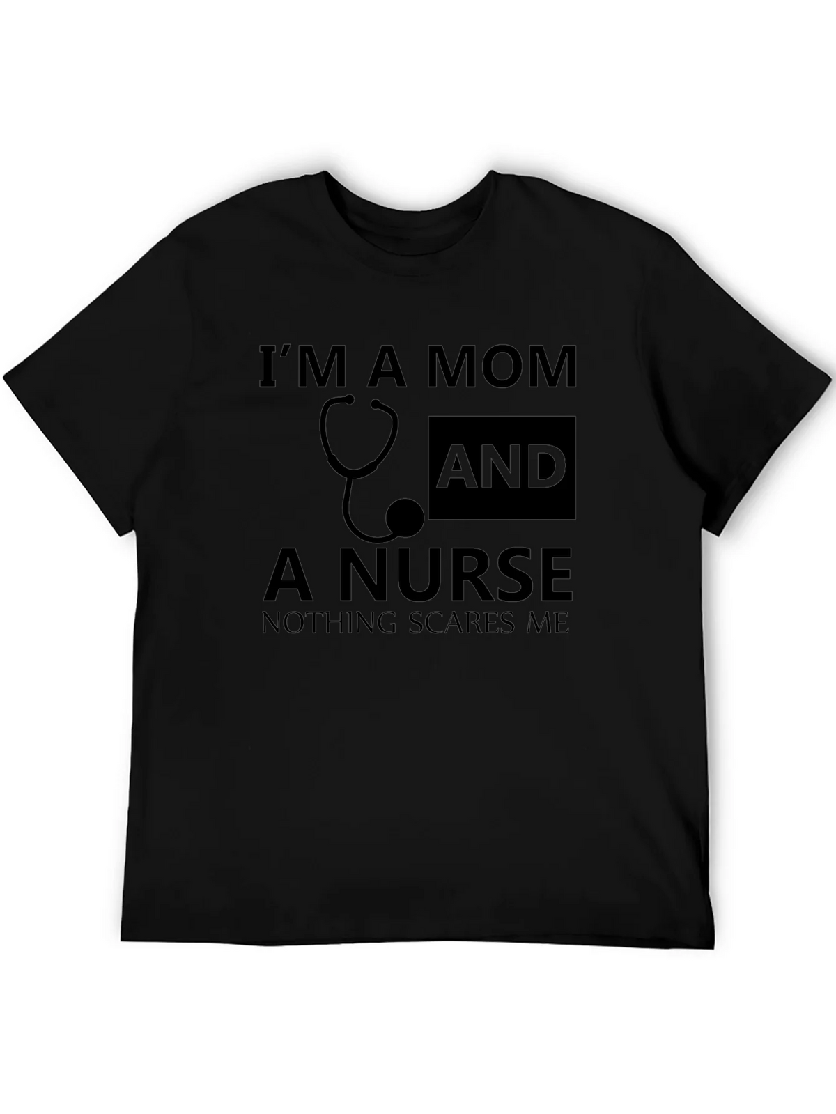 Im a Mom and a Nurse Graphic Tee product image 5