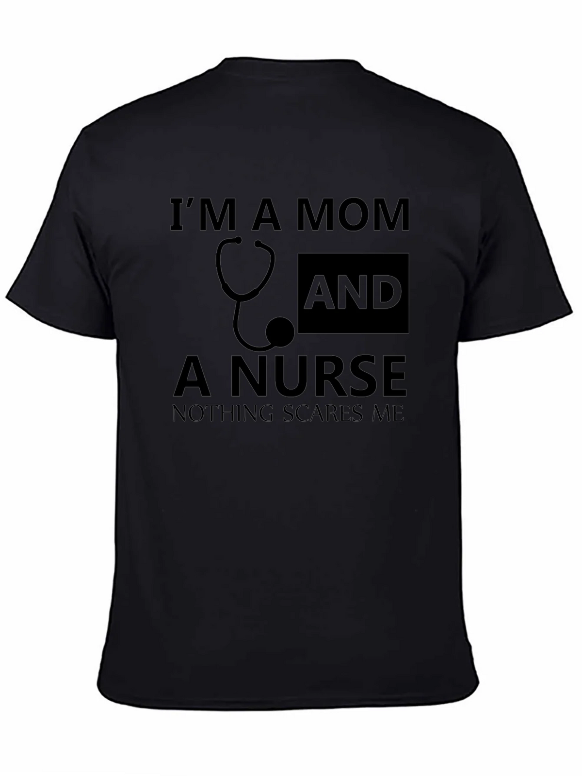Im a Mom and a Nurse Graphic Tee product image 4