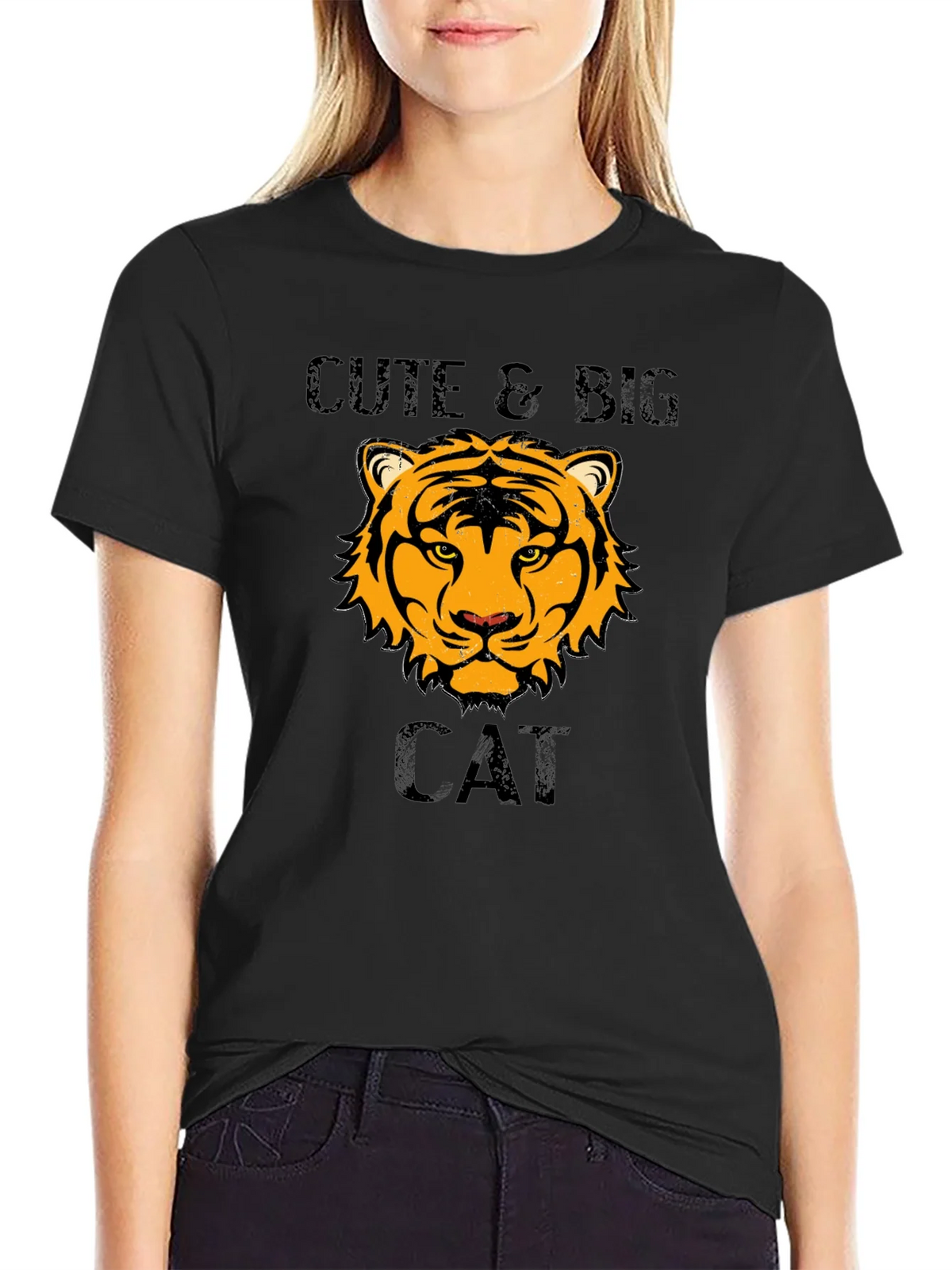 Cute & Big Cat T-Shirt - Tiger Design product image 2
