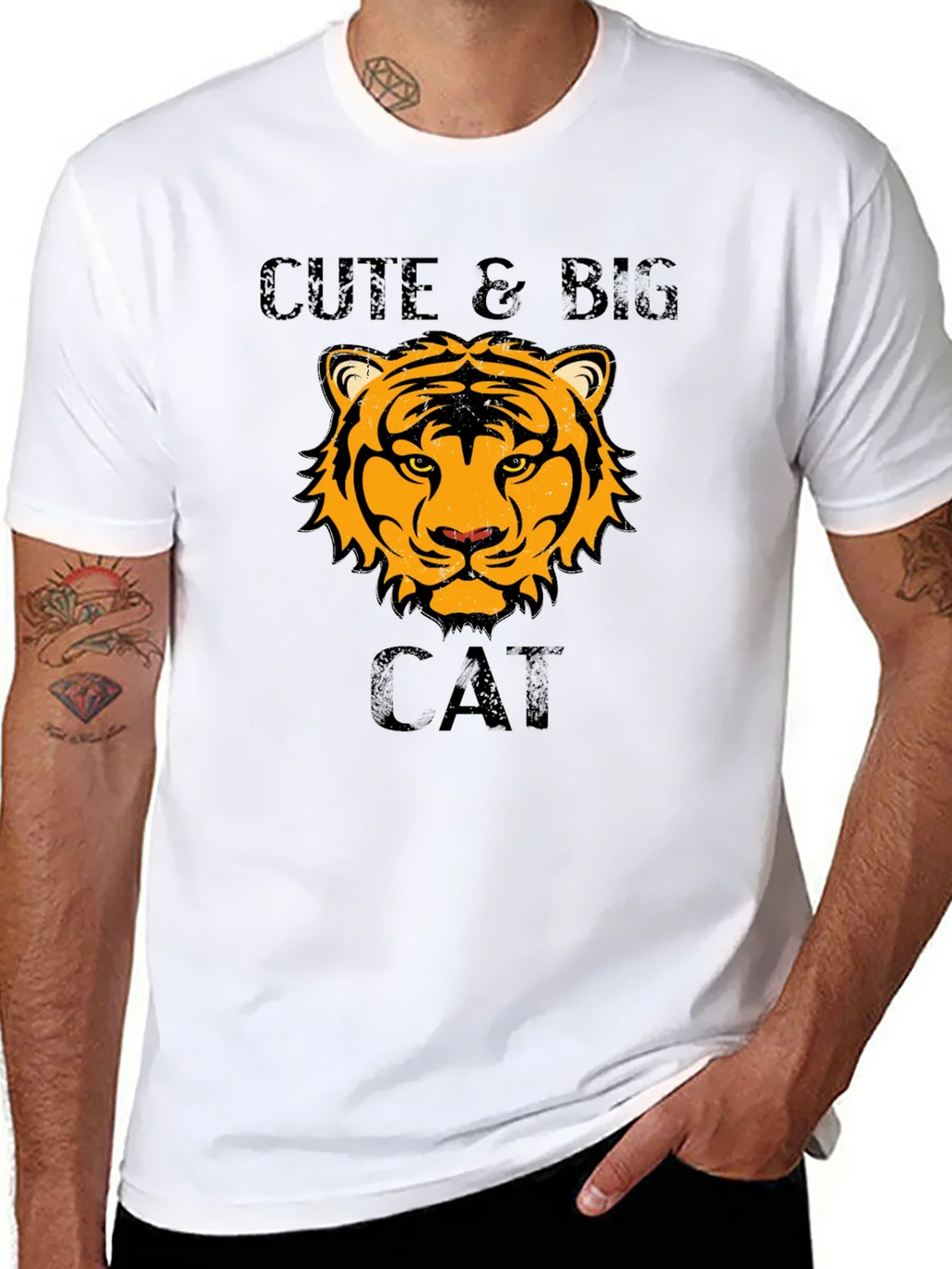 Cute & Big Cat T-Shirt - Tiger Design product image 7