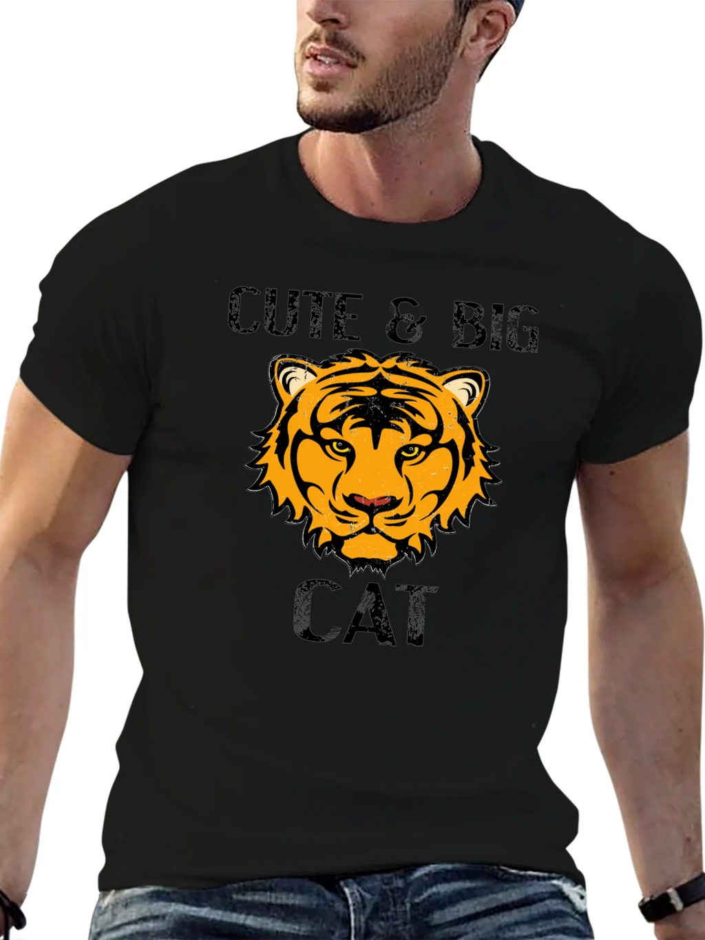 Cute & Big Cat T-Shirt - Tiger Design product image 6
