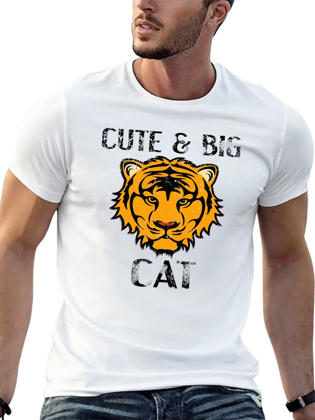 Cute & Big Cat T-Shirt - Tiger Design product image 12