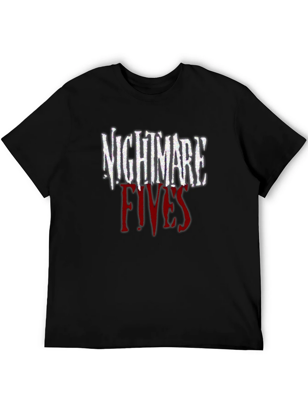 Nightmare Fives Graphic Tee - Dark Horror Style product image 5