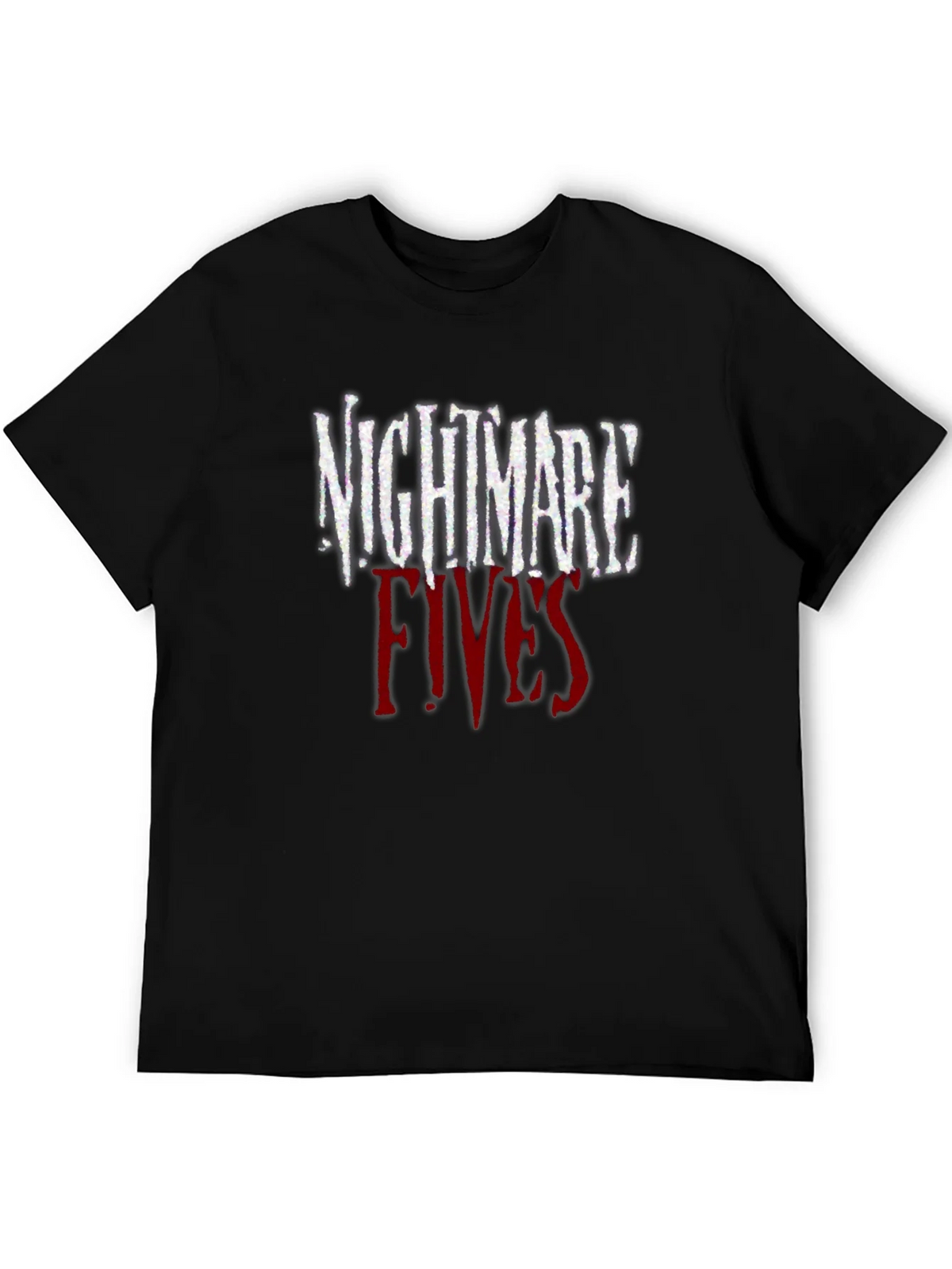 Nightmare Fives Graphic Tee - Dark Horror Style product image 5