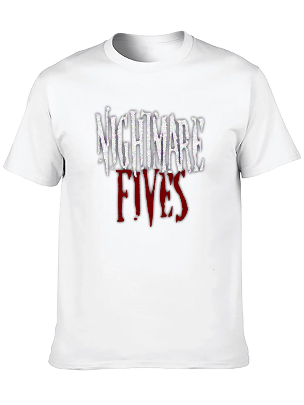 Nightmare Fives Graphic Tee - Dark Horror Style product image 9
