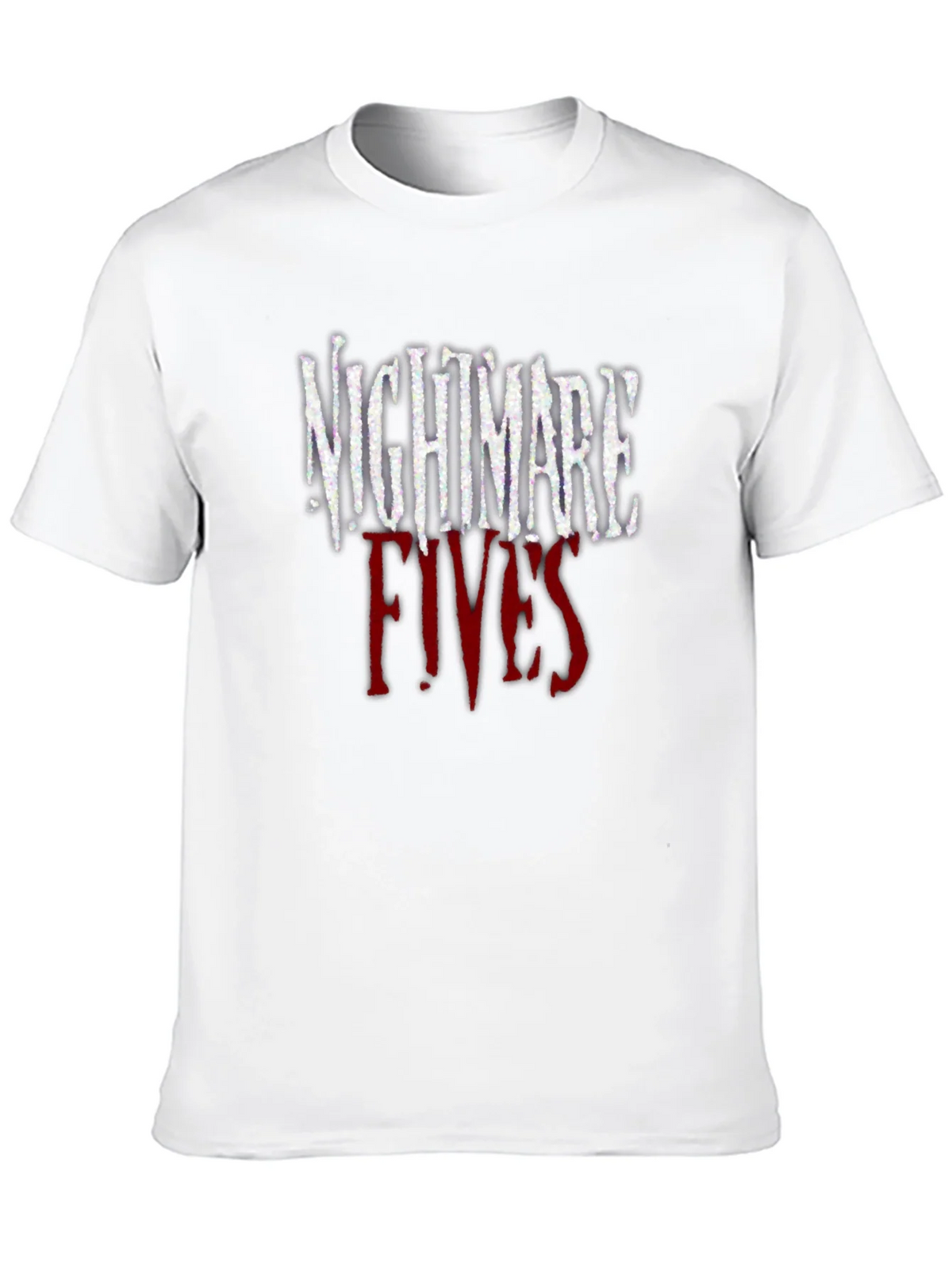 Nightmare Fives Graphic Tee - Dark Horror Style product image 9