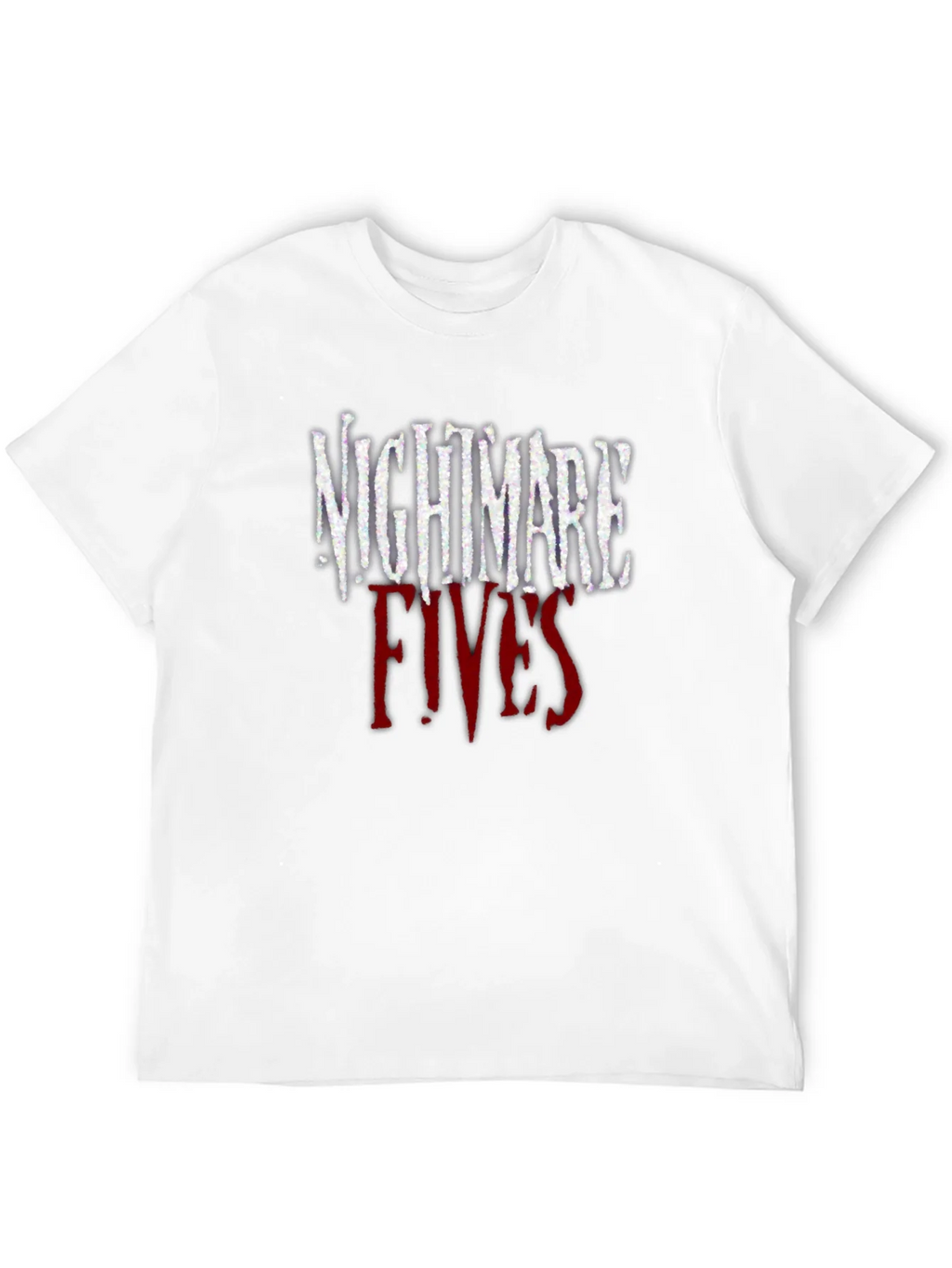 Nightmare Fives Graphic Tee - Dark Horror Style product image 11