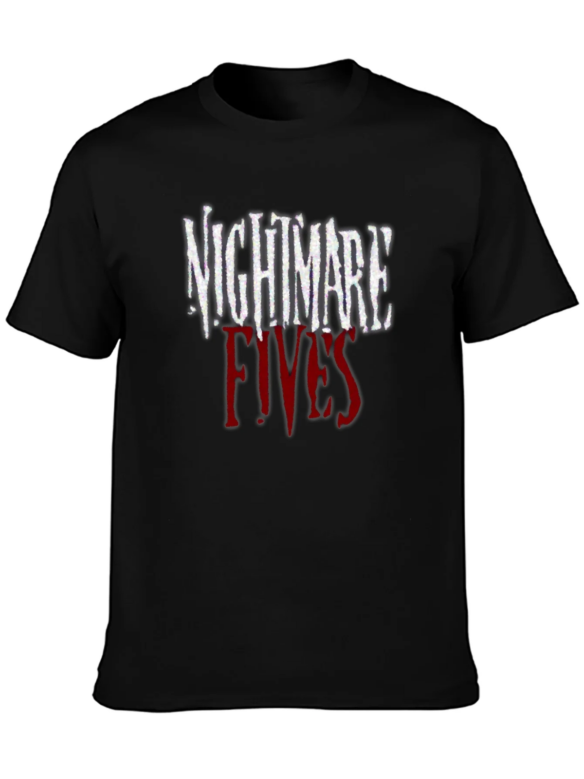Nightmare Fives Graphic Tee - Dark Horror Style product image 3
