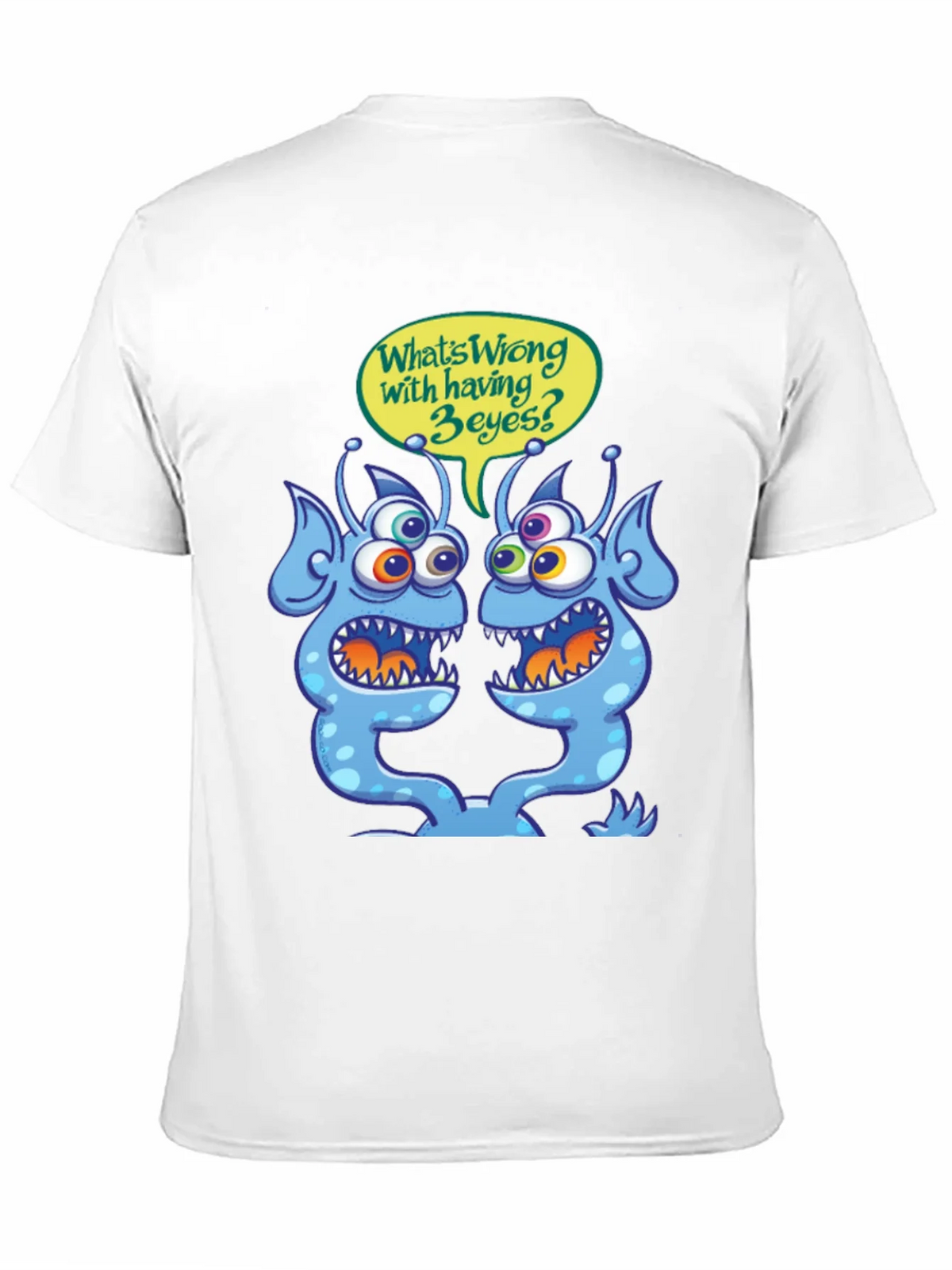3-Eyed Alien T-Shirt - Funny Graphic Tee product image 10