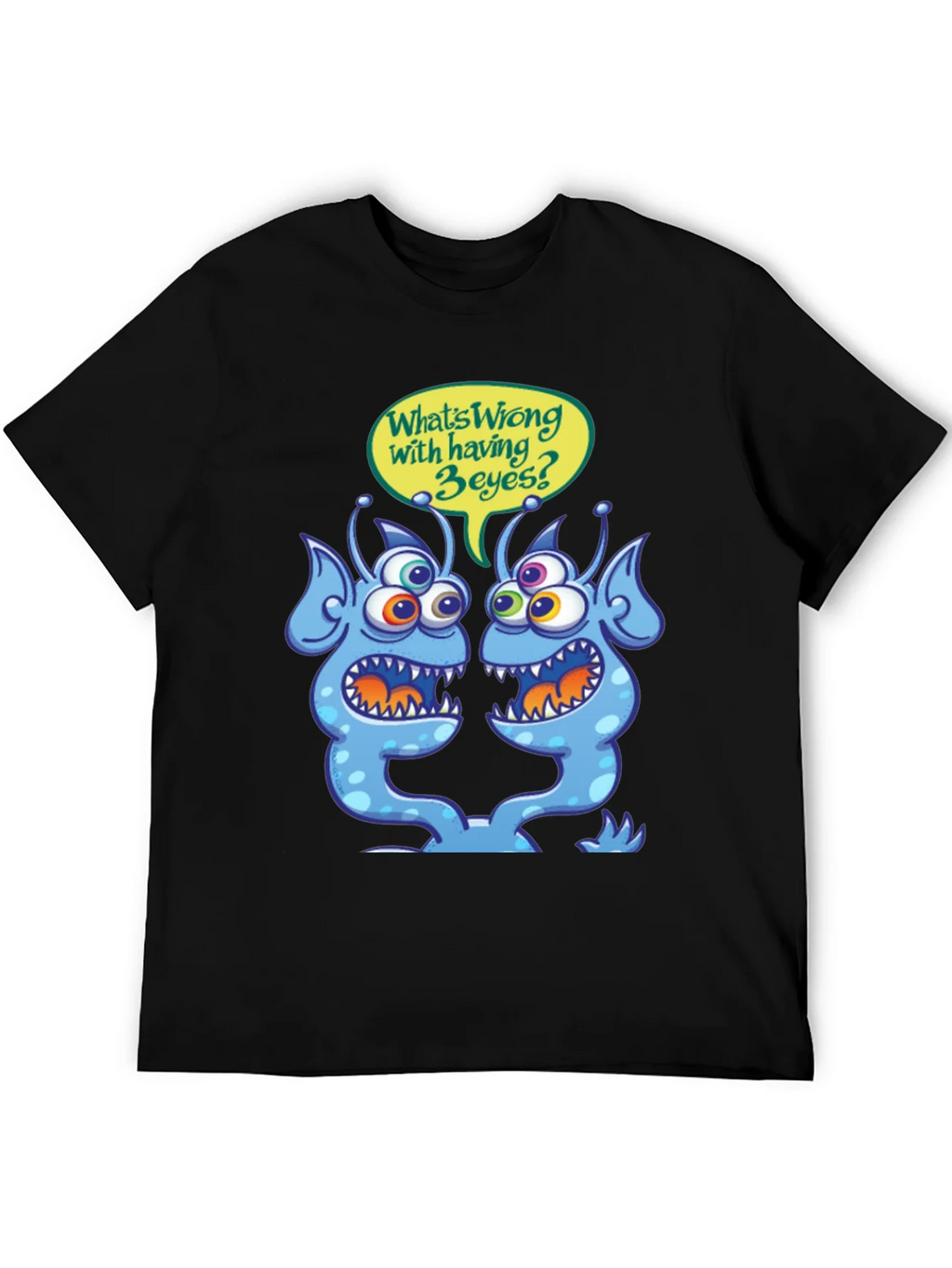 3-Eyed Alien T-Shirt - Funny Graphic Tee product image 5
