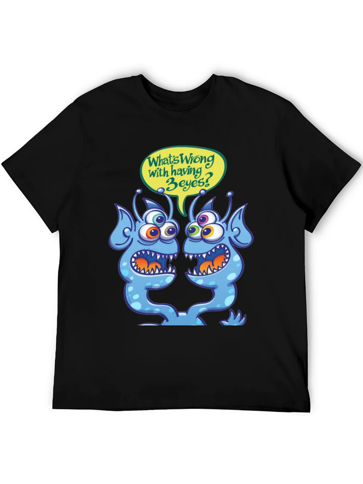 3-Eyed Alien T-Shirt - Funny Graphic Tee product image 5