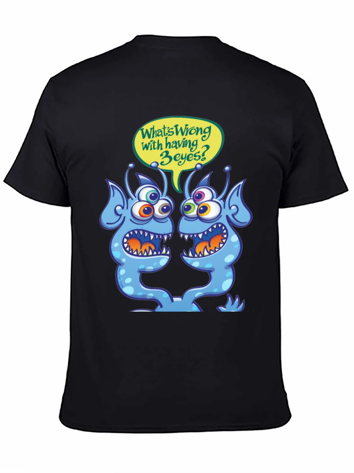 3-Eyed Alien T-Shirt - Funny Graphic Tee product image 4