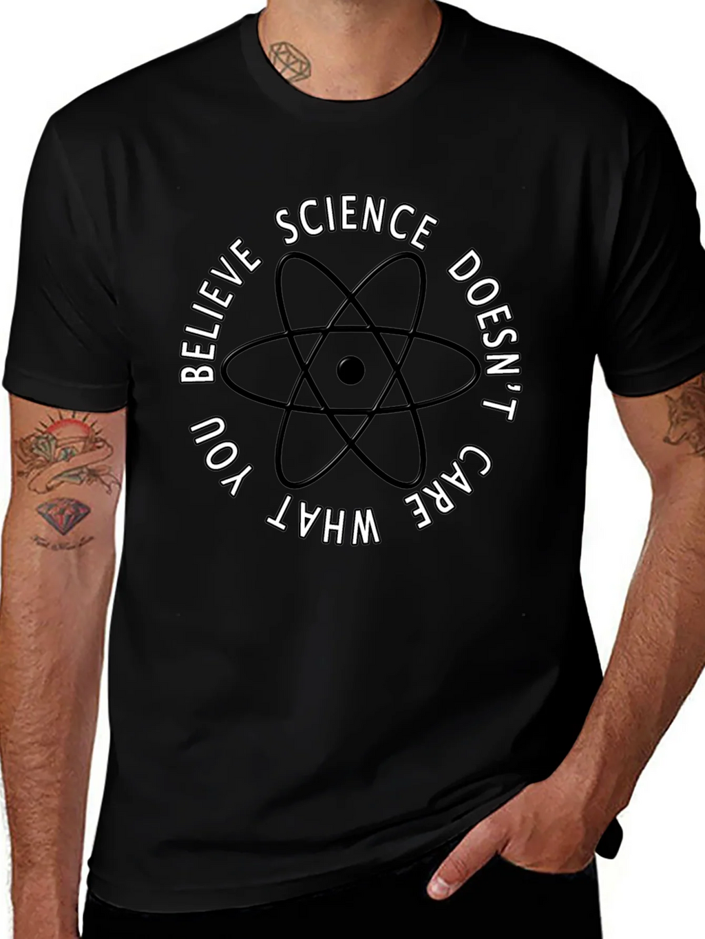 Science Doesnt Care What You Believe T-Shirt product image 1