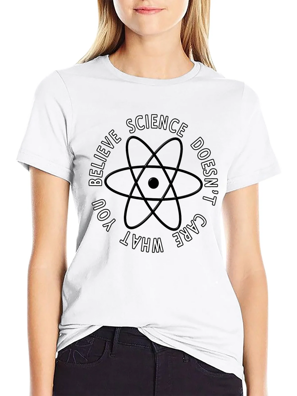 Science Doesnt Care What You Believe T-Shirt product image 8