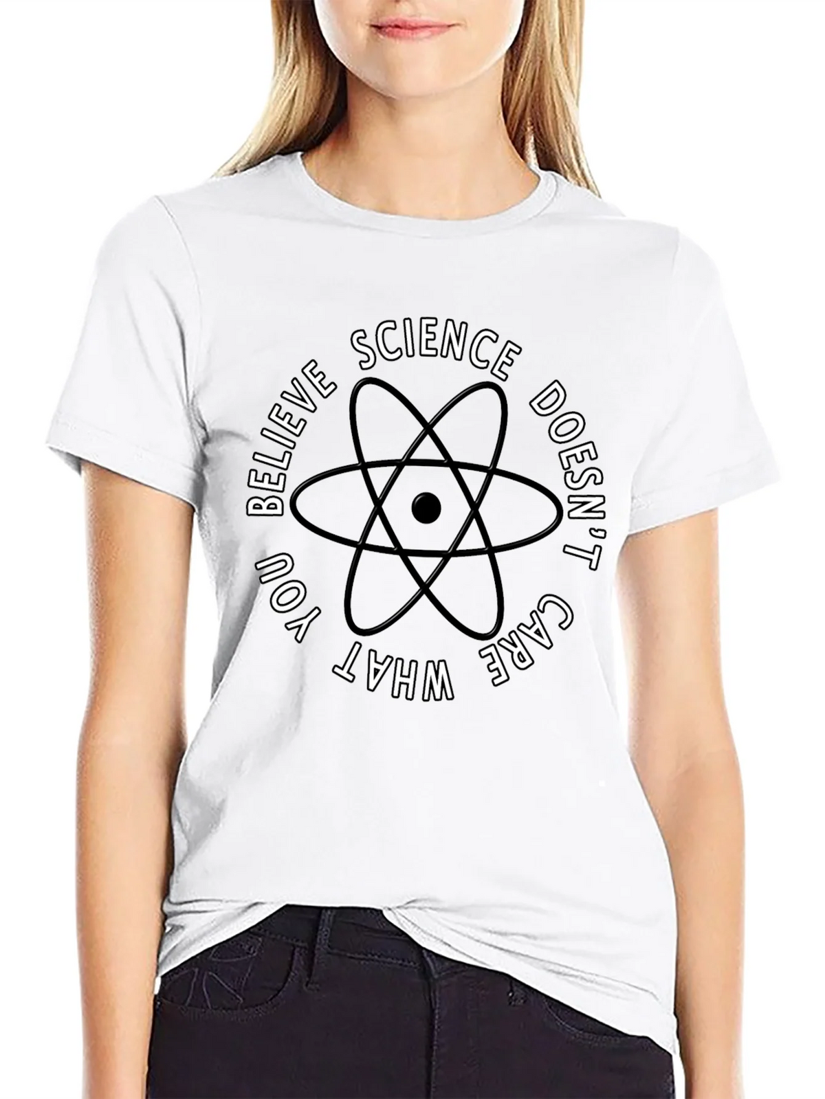 Science Doesnt Care What You Believe T-Shirt product image 8