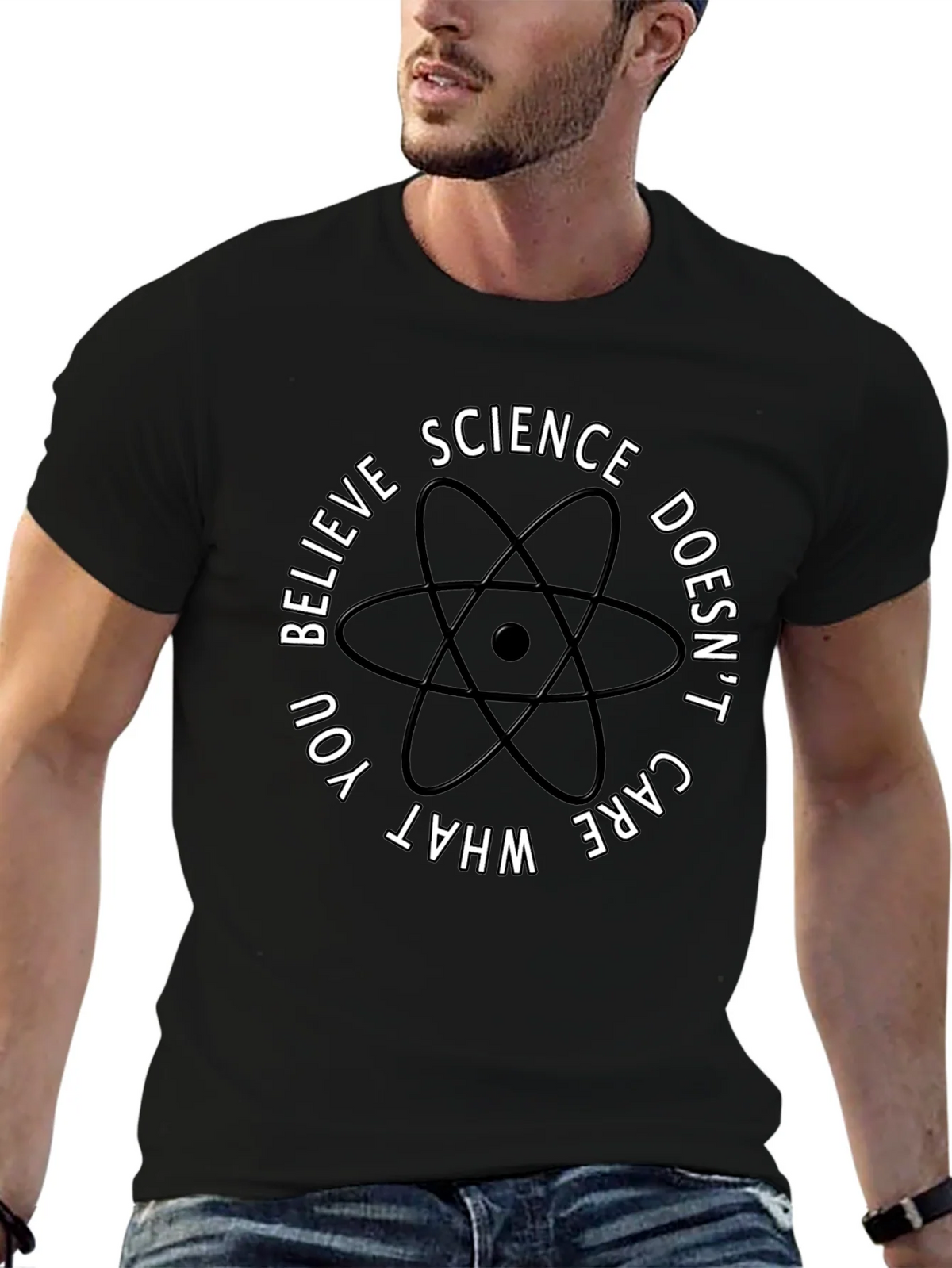 Science Doesnt Care What You Believe T-Shirt product image 6