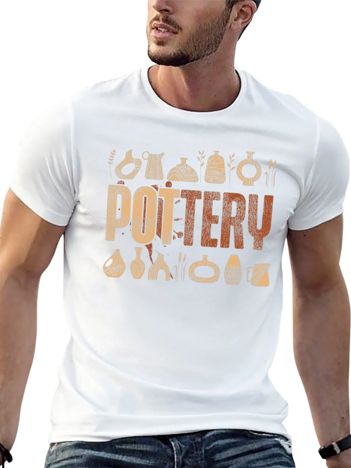 Pottery Graphic T-Shirt - Vintage Style Tee product image 12