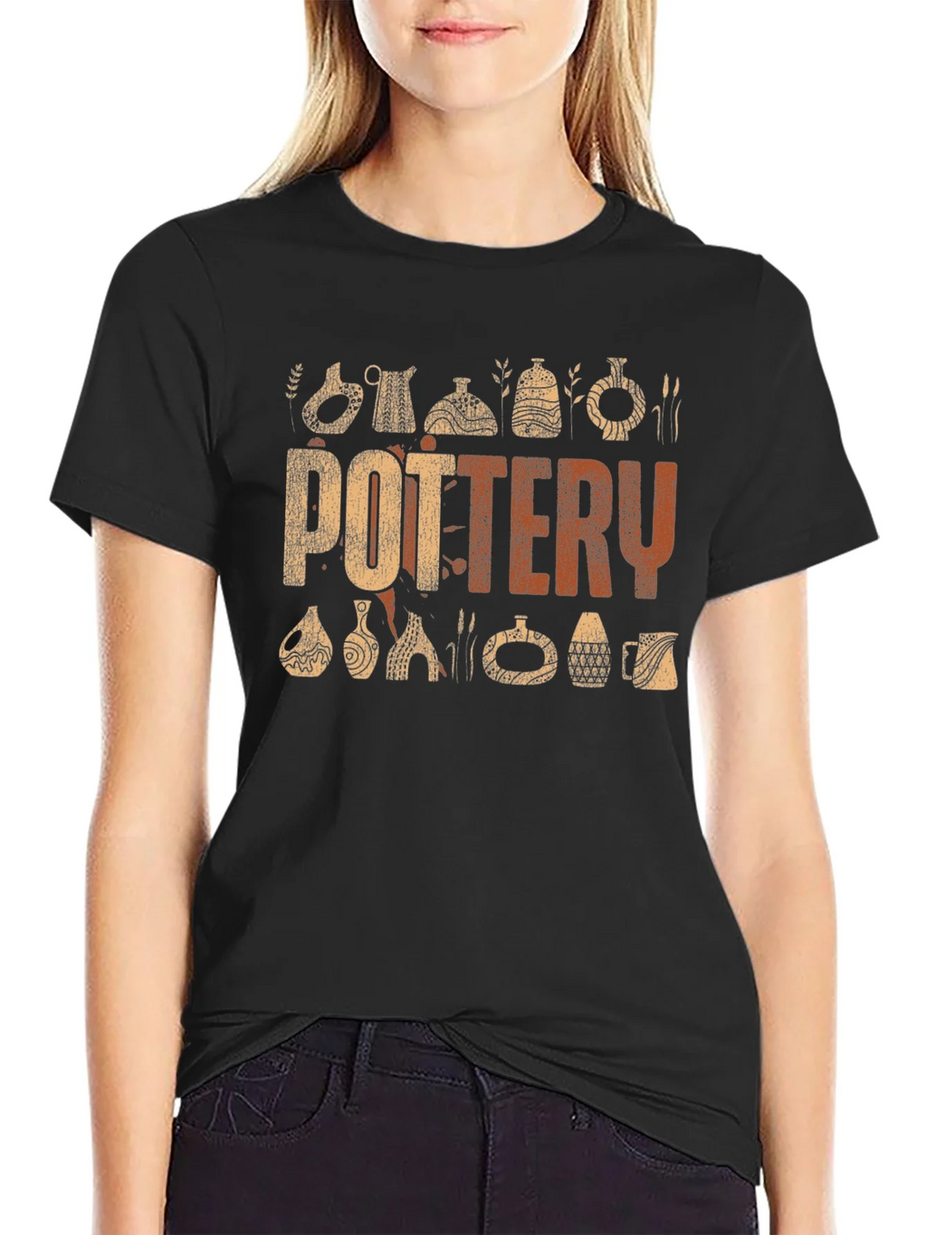 Pottery Graphic T-Shirt - Vintage Style Tee product image 2
