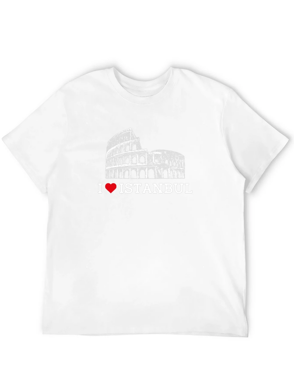 I Love Istanbul T-Shirt - Black Graphic Tee product image 11