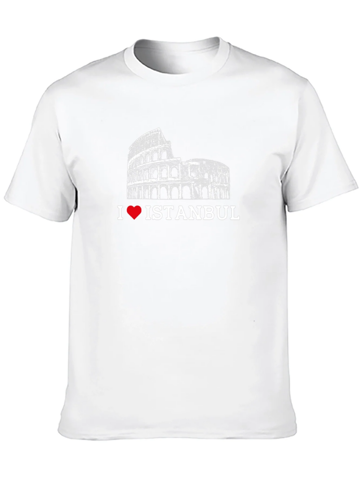 I Love Istanbul T-Shirt - Black Graphic Tee product image 9