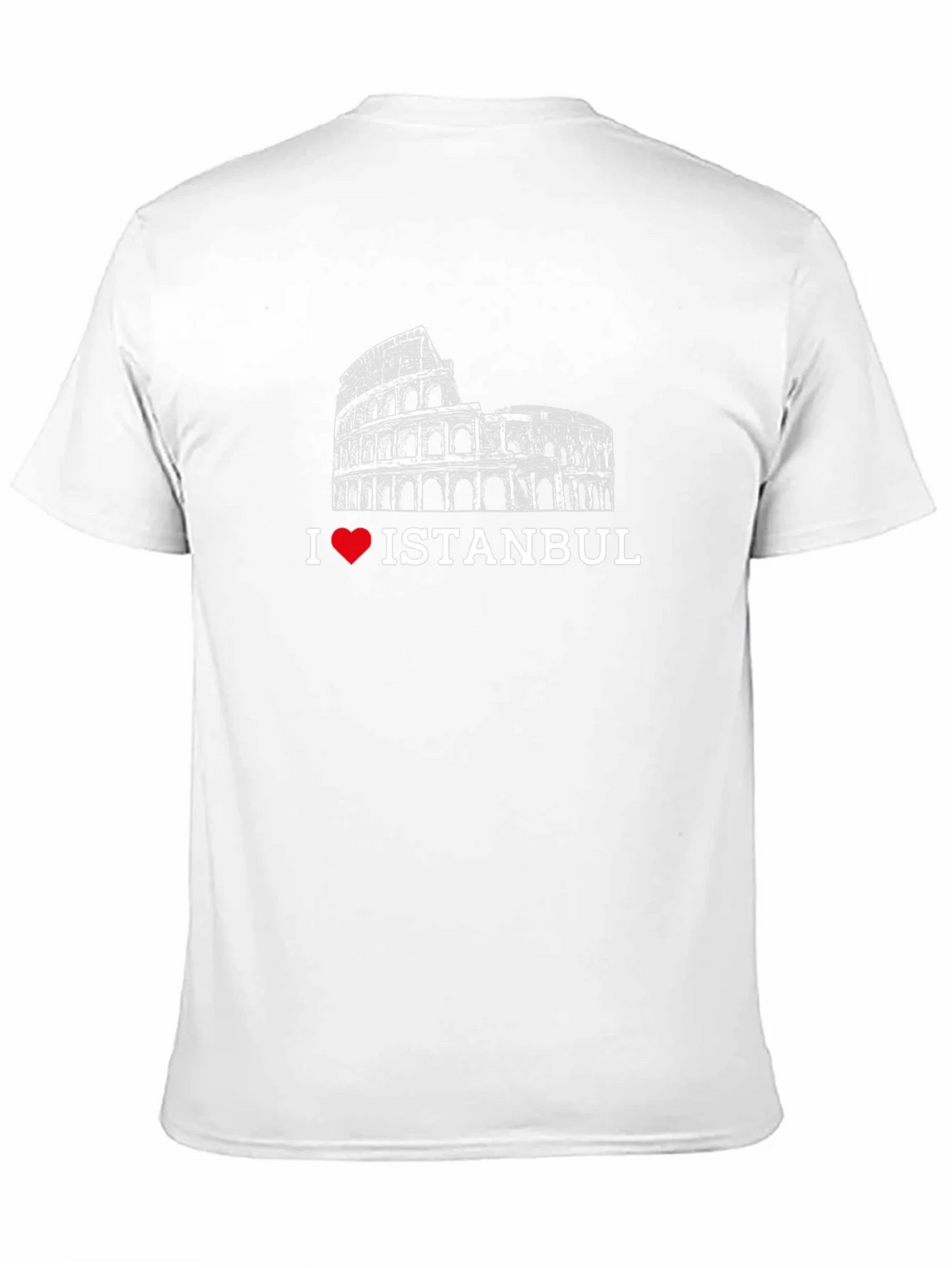 I Love Istanbul T-Shirt - Black Graphic Tee product image 10