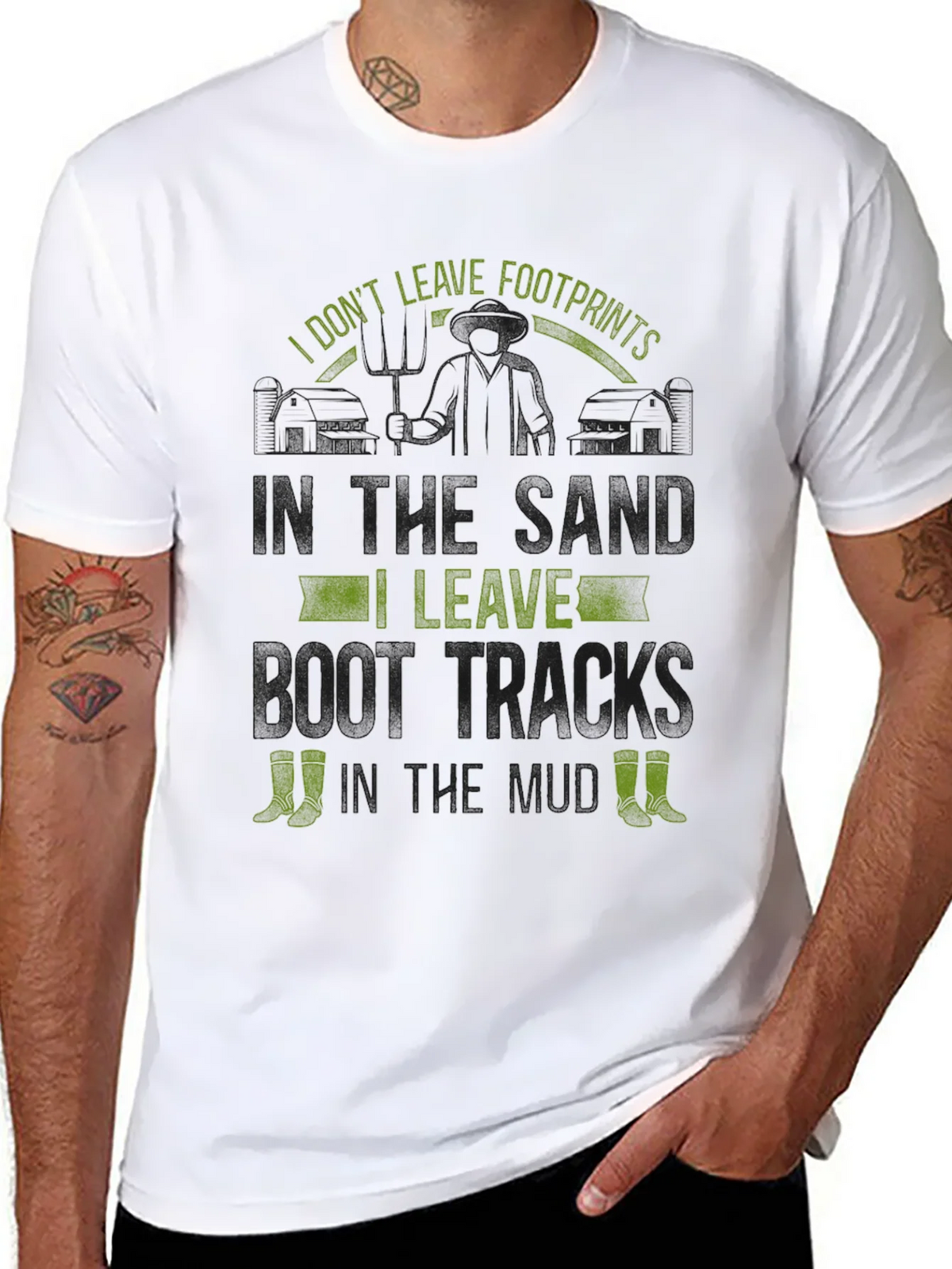 Mud Boot Tracks Graphic Tee product image 7