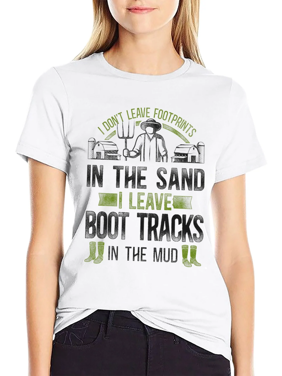 Mud Boot Tracks Graphic Tee product image 8