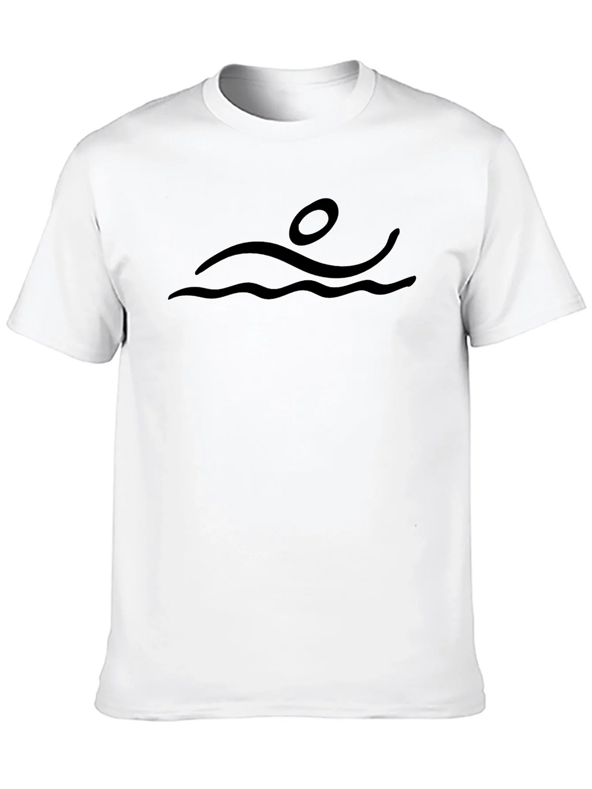 Swimmer Graphic Tee - Black product image 9