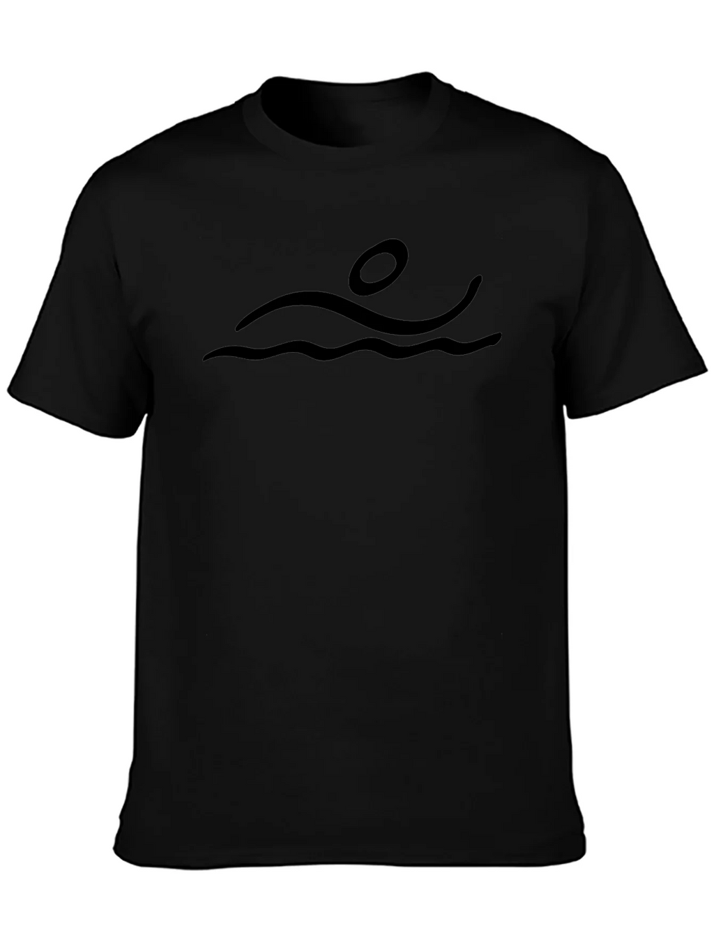 Swimmer Graphic Tee - Black product image 3