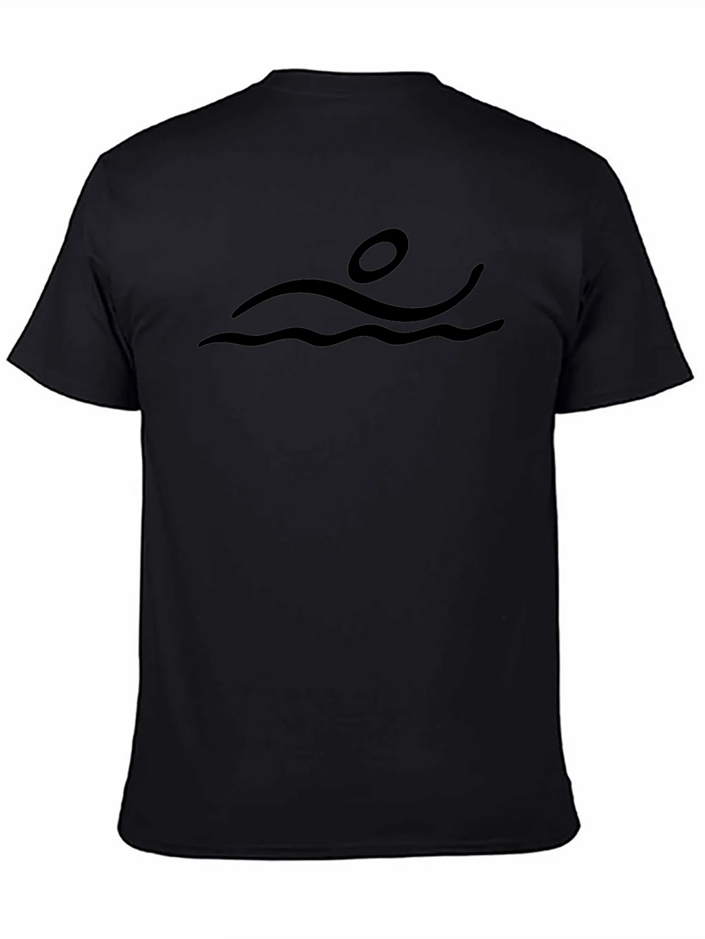 Swimmer Graphic Tee - Black product image 4