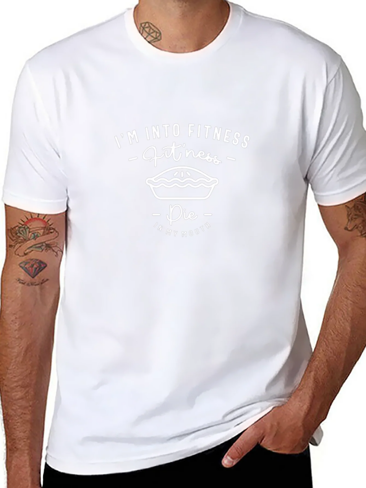 Fitness Pie T-Shirt - Funny Workout Tee product image 7