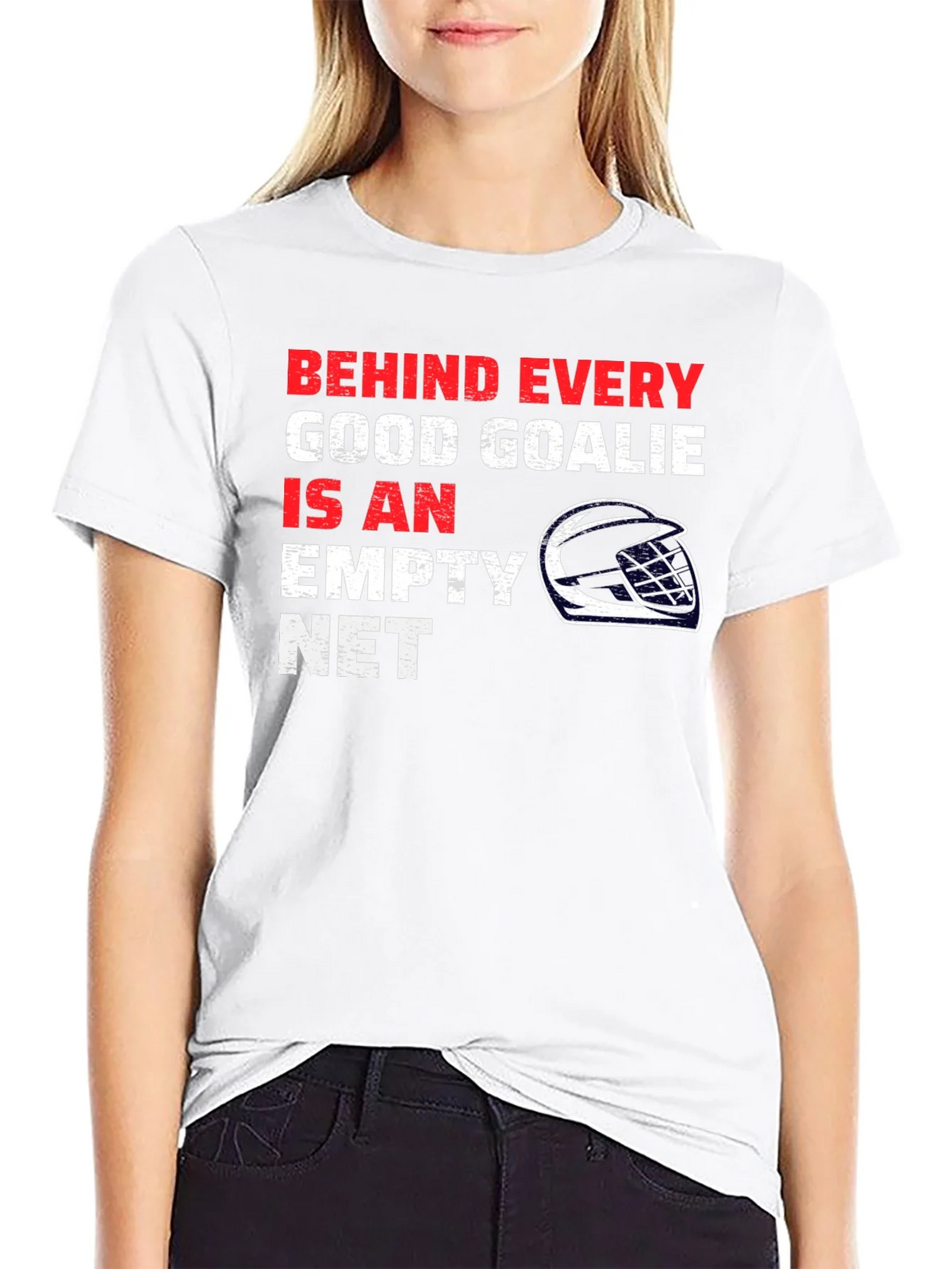 Hockey Goalie T-Shirt - Behind Every Good product image 8